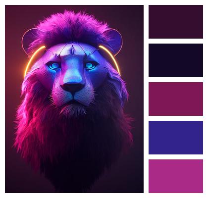 Feline Ai Generated Lion Image